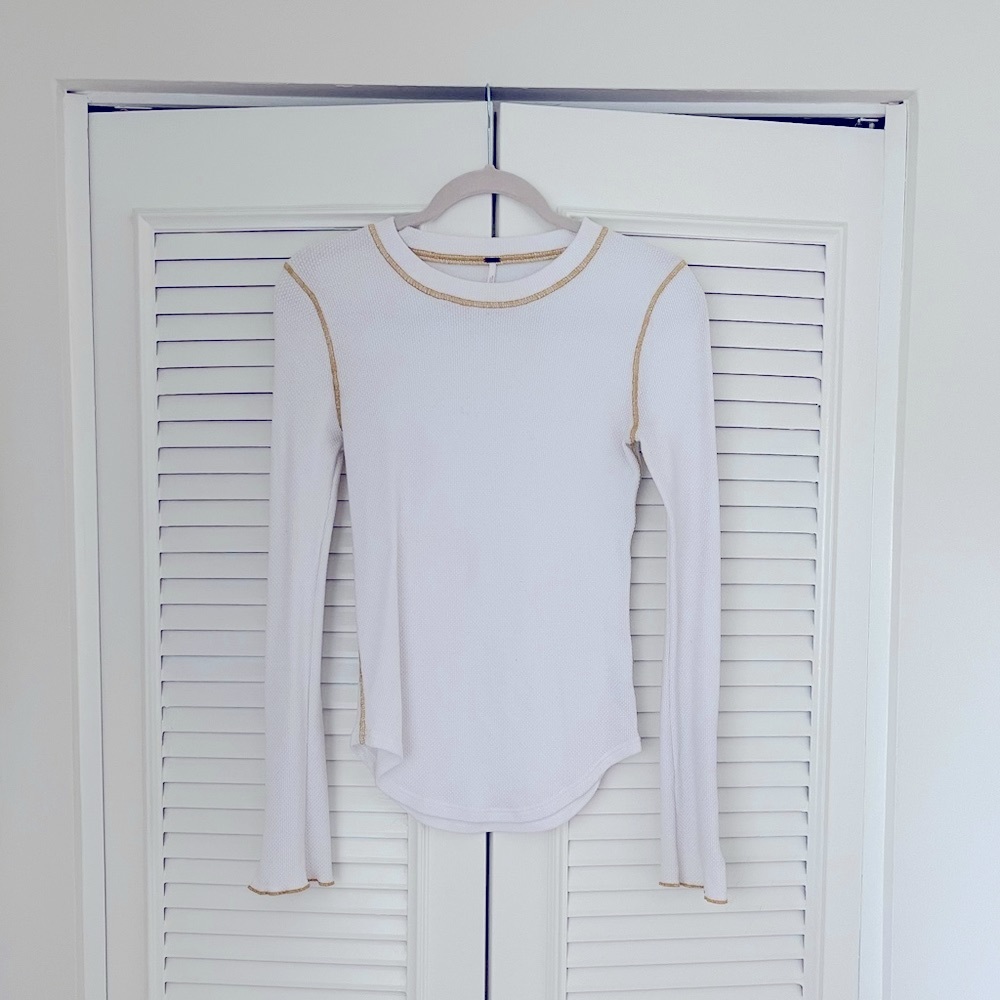 Free People Thermal Long Sleeve Top